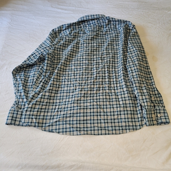 UNTUCKit Elrond Wrinkle Free Regular Fit Button-Up L/S Men's Size XXL Plaid - Picture 6 of 6